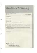 42. Ergänzungslieferung - Handbuch E-Learning