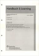 56. Aktualisierungslieferung - Handbuch E-Learning