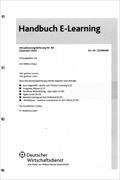 88. Aktualisierungslieferung - Handbuch E-Learning
