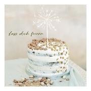 Postkarte / Lass Dich Feiern Torte