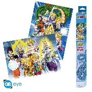 DRAGON BALL Set 2 Chibi Posters Groups