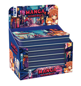 Manga Schreibset Display 8 Ex