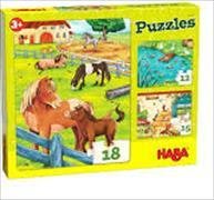 Puzzles Bauernhoftiere