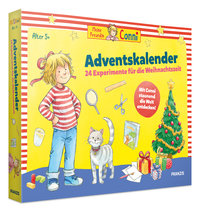 FRANZIS 67207 - Meine Freundin Conni Adventskalender, 24 Experimente für die Weihnachtszeit, für Kinder ab 5 Jahren