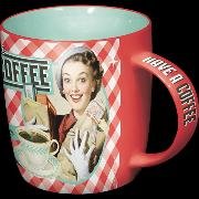 Tasse. Have A Coffee, Say it 50's