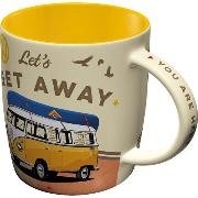 Tasse. VW Bulli - Let's Get Away, Volkswagen