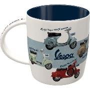 Tasse. Vespa - Model Chart, Vespa