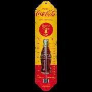 Thermometer. Coca-Cola - In Bottles Yellow