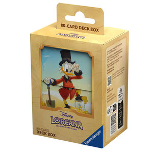 Disney Lorcana Trading Card Game: Die Tintenlande - Deck Box Dagobert Duck