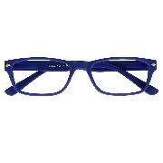 Brille. FEELING, G15600, blau, +1.50 dpt. Kunststoffbrille