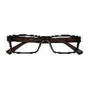 Brille. CAPRI G53300, braun, +1.00 dpt, Kunststoffbrille mit Federscharnier, Softetui