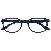 Brille. RAINBOW, G54400, blau, +1.50 dpt, Kunststoffbrille mit Federtechnik