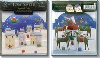 Kartenbox. Doppelkarte. Tom Smith - Whimsical Village. Special