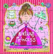 Puzzle-Karte. Birthday Princess with Par