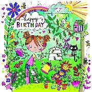 Puzzle-Karte. HB Little Gardener