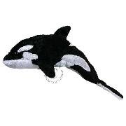 Plüsch Fingerpuppe Orca ca. 15 cm