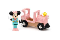 BRIO World 32288 Minnie Maus Lokomotive - Zubehör für die BRIO Holzeisenbahn - Empfohlen ab 3 Jahren