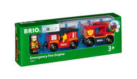 33811 BRIO Feuerwehr-Leiterfahrzeug mit Licht & Sound