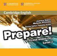 Cambridge English Prepare! Level 1 Class Audio CDs