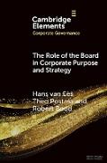 The Role of the Board in Corporate Purpose and Strategy