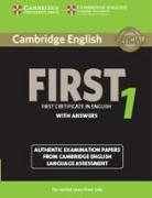 Cambridge English First 1. Student's Book with Answers