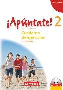 ¡Apúntate!, Spanisch als 2. Fremdsprache - Ausgabe 2008, Band 2, Cuaderno de ejercicios - Lehrkräftefassung inkl. CD