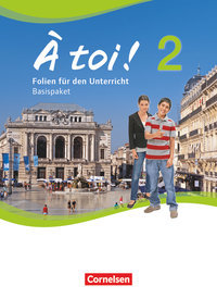 À toi !, Vier- und fünfbändige Ausgabe 2012, Band 2, Folienpaket, Folienauswahl aus 520415-6: 7 farbige Folien