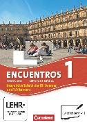 Encuentros, Método de Español, 3. Fremdsprache - Edición 3000, Band 1, Interaktive Tafelbilder für Whiteboard und Beamer, CD-ROM