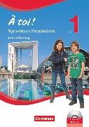 À toi !, Sprachkurs Französisch, Teil 1, Arbeitsheft - Lehrkräftefassung mit Audio-CDs und Video-DVD