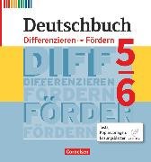 Deutschbuch, Sprach- und Lesebuch, Fördermaterial zu allen Ausgaben ab 2011, 5./6. Schuljahr, Differenzieren und Fördern, Tests, Kopiervorlagen, Lösungsblätter, Fördermaterialien im Ordner mit CD-ROM, Kopiervorlagen