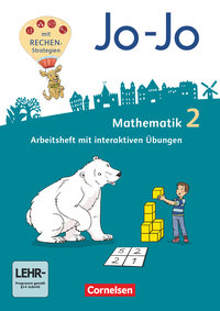 Jo-Jo Mathematik, Allgemeine Ausgabe 2018, 2. Schuljahr, Arbeitsheft, Mit interaktiven Übungen online