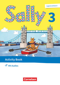 Sally, Englisch ab Klasse 3 - Allgemeine Ausgabe 2020, 3. Schuljahr, Activity Book, Mit Audios und Portfolio-Heft