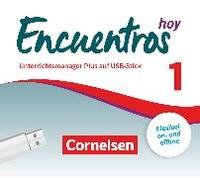 Encuentros, Método de Español, 3. Fremdsprache - Hoy, Band 1, Unterrichtsmanager Plus auf USB-Stick, Inkl. E-Book als Zugabe und Begleitmaterialien