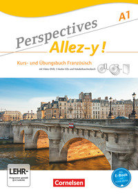 Perspectives - Allez-y !, A1, Kurs- und Übungsbuch mit Lösungsheft und Vokabeltaschenbuch, Inklusive E-Book und PagePlayer-App sowie Audio-CDs und Video-DVD