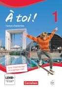 À toi !, Vierbändige Ausgabe 2012, Band 1, Carnet d'activités mit Audios online und eingelegtem Förderheft