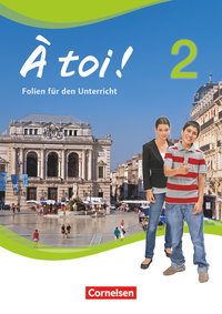 À toi !, Vier- und fünfbändige Ausgabe 2012, Band 2, Folien für den Unterricht, 22 farbige Folien