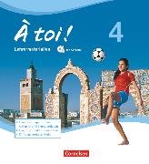 À toi !, Vier- und fünfbändige Ausgabe 2012, Band 4, Lehrkräftematerialien mit CD-Extra im Ordner, CD-ROM und CD auf einem Datenträger