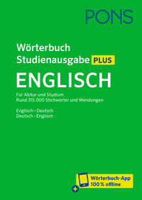 PONS Wörterbuch Studienausgabe Plus Englisch