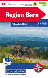 Kümmerly+Frey Velokarte 9 Region Bern 1:60.000. 1:60'000