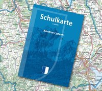 Schulkarte Kanton Luzern. 1:100'000