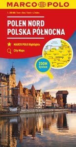 MARCO POLO Regionalkarte Polen Nord 1:300.000. 1:300'000