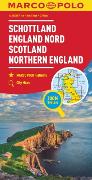 MARCO POLO Regionalkarte Schottland, England Nord 1:300.000. 1:300'000