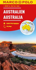 MARCO POLO Kontinentalkarte Australien 1:4 Mio. 1:4'000'000