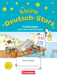 Deutsch-Stars, Allgemeine Ausgabe, 1. Schuljahr, Kleine Deutsch-Stars, Übungsheft, Mit Lösungen
