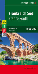Frankreich Süd, Straßenkarte 1:500.000, freytag & berndt. 1:500'000