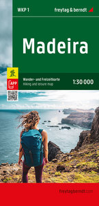 Madeira, Wander- und Freizeitkarte 1:30.000, freytag & berndt. 1:30'000