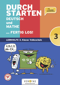 Durchstarten, Volksschule, 3. Klasse, Deutsch, Mathe, Englisch ... fertig los!, Übungsbuch