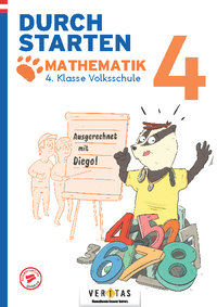 Durchstarten, Volksschule, 4. Klasse, Ausgerechnet mit Diego! Mathematik, Übungsbuch