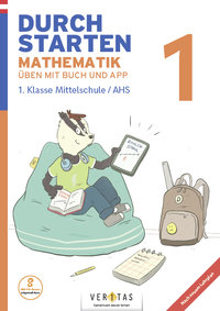 Durchstarten, Wechsel Volksschule in Mittelschule/AHS, Mathematik, Übungsbuch mit Buch und App