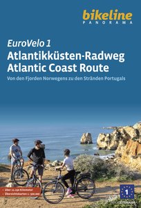 Eurovelo 1 - Atlantikküsten-Radweg Atlantic Coast Route. 1:500'000